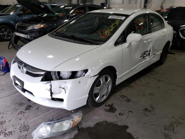 Photo 2 from auction – 2011 HONDA CIVIC LX with VIN 19XFA1F59BE005675