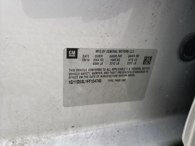 Photo 10 from auction – 2015 CHEVROLET MALIBU 2LT with VIN 1G11D5SL1FF154745