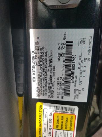 Photo 10 from auction – 2013 FORD FUSION SE with VIN 3FA6P0HR4DR112465