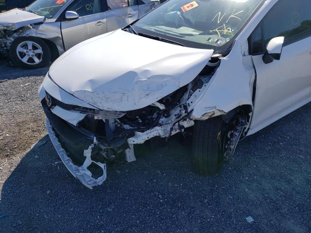 Photo 9 from auction – 2021 TOYOTA COROLLA LE with VIN JTDEPMAE4MJ183311
