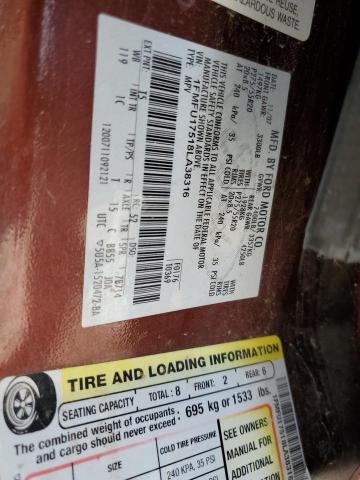 Photo 10 from auction – 2008 FORD EXPEDITION with VIN 1FMFU17518LA38316