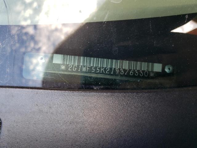Photo 10 from auction – 2001 CHEVROLET IMPALA with VIN 2G1WF55K219376330