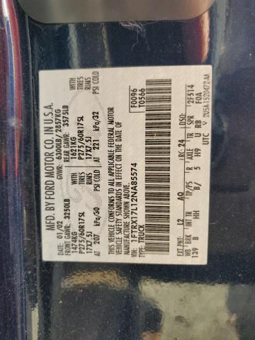 Photo 10 from auction – 2002 FORD F150 with VIN 1FTRX17L12NA85574