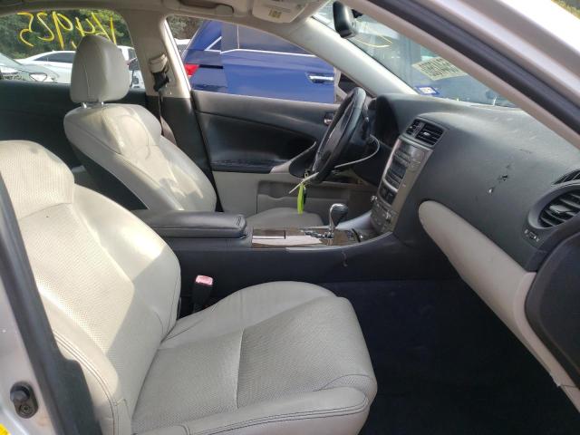 Photo 5 from auction – 2009 LEXUS IS 250 with VIN JTHBK262X95086729