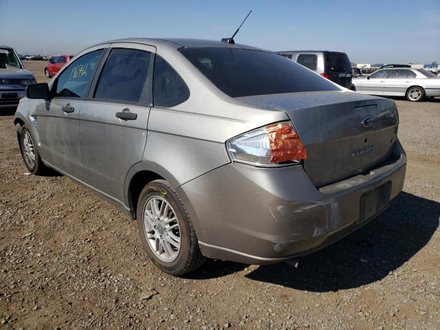 Photo 3 from auction – 2008 FORD FOCUS SE with VIN 1FAHP35N98W273134