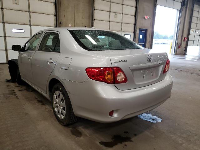 Photo 3 from auction – 2009 TOYOTA COROLLA BA with VIN 1NXBU40E79Z160085