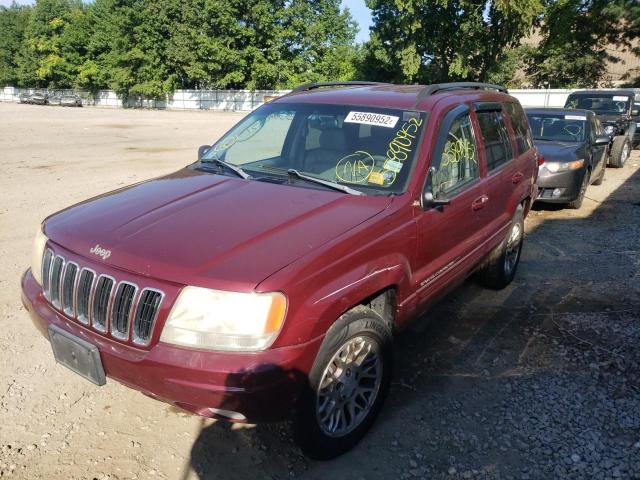 Photo 9 from auction – 2002 JEEP GRAND CHER with VIN 1J4GW58S02C272852