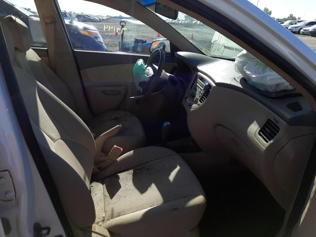 Photo 5 from auction – 2007 KIA RIO BASE with VIN KNADE123976229863