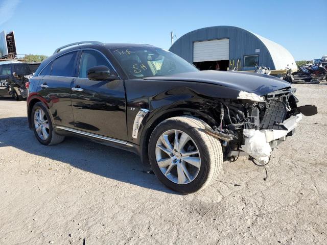 INFINITI QX70 2014 with VIN JN8CS1MW1EM410077 - Photo from auction