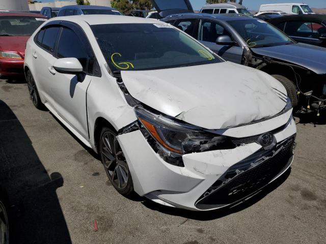 TOYOTA COROLLA LE 2020 with VIN 5YFVPRAE2LP142053 - Photo from auction