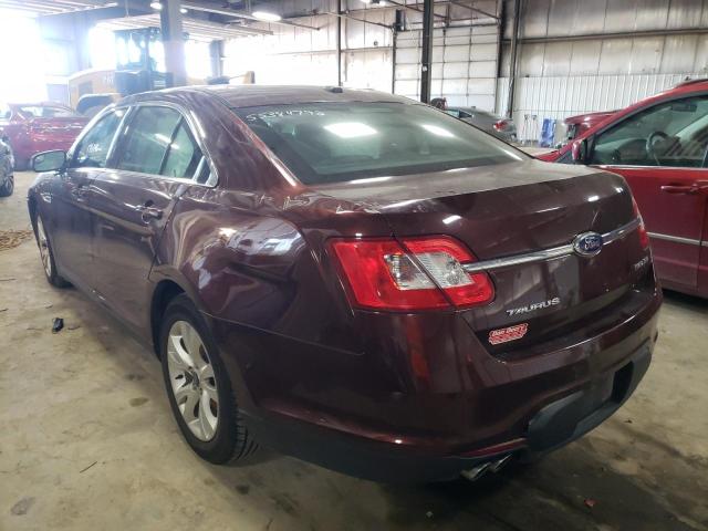 Photo 3 from auction – 2012 FORD TAURUS SEL with VIN 1FAHP2HW7CG103677