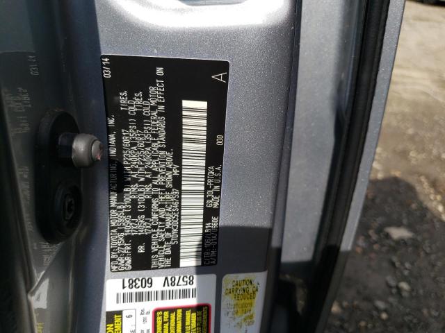 Photo 10 from auction – 2014 TOYOTA SIENNA XLE with VIN 5TDYK3DC5ES467597