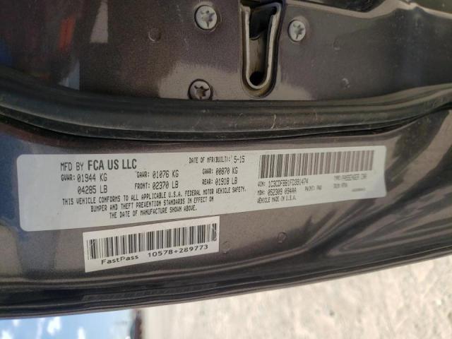 Photo 10 from auction – 2015 DODGE DART SXT with VIN 1C3CDFBB1FD391474