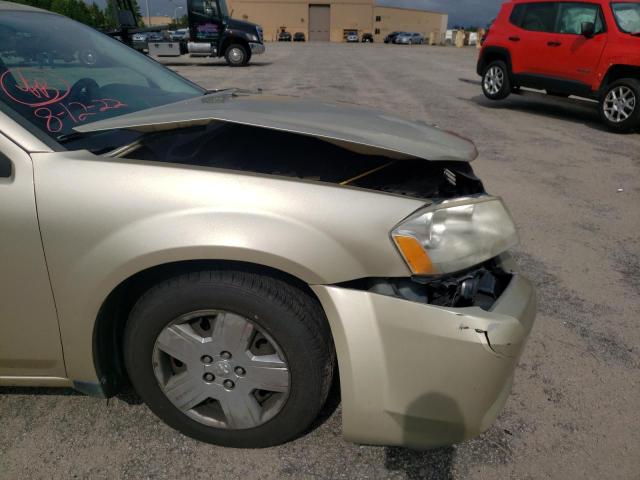Photo 9 from auction – 2010 DODGE AVENGER SX with VIN 1B3CC4FB9AN136038