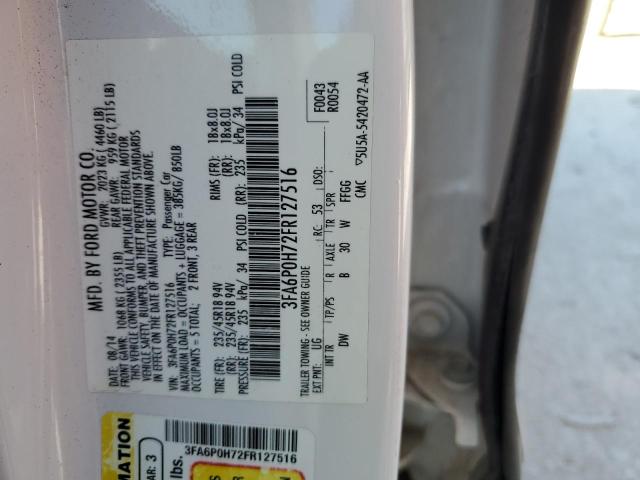 Photo 10 from auction – 2015 FORD FUSION SE with VIN 3FA6P0H72FR127516