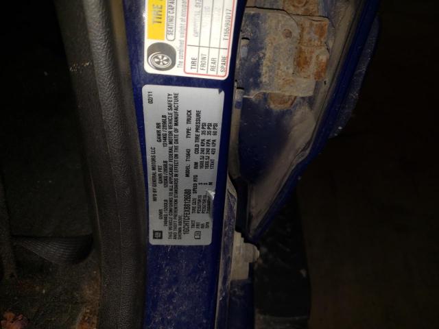 Photo 10 from auction – 2011 CHEVROLET COLORADO L with VIN 1GCHTCFEXB8126580