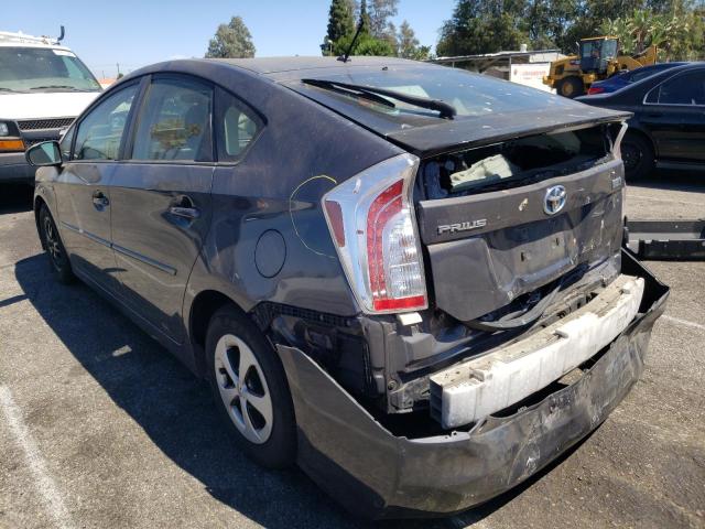 Photo 3 from auction – 2012 TOYOTA PRIUS with VIN JTDKN3DUXC5535806