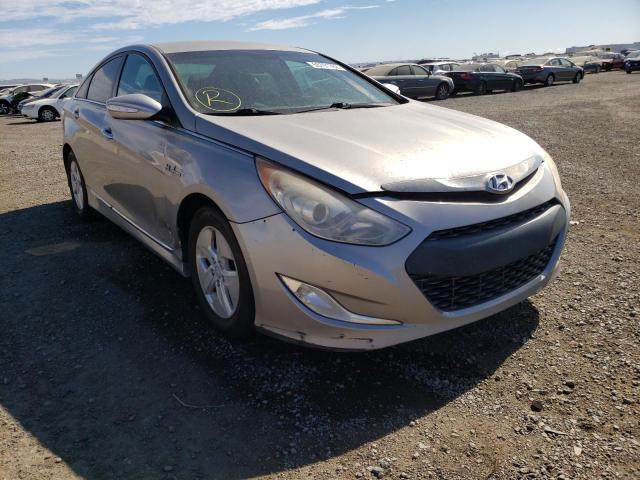 HYUNDAI SONATA HYB 2012 with VIN KMHEC4A46CA029437 - Photo from auction