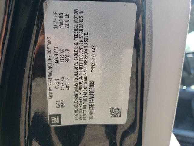 Photo 10 from auction – 2010 BUICK LUCERNE CX with VIN 1G4HC5E14AU108099