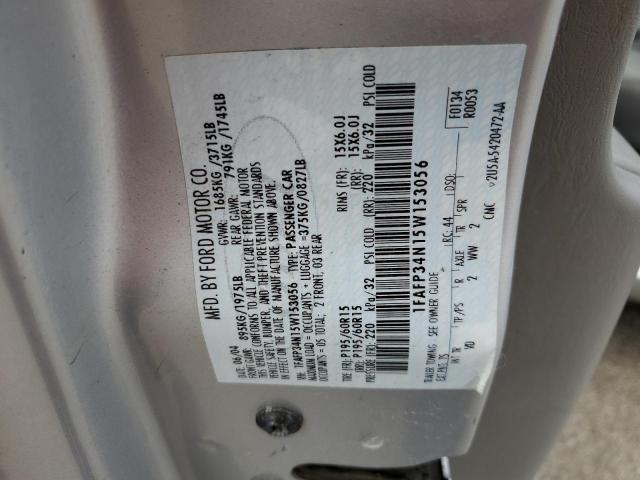 Photo 10 from auction – 2005 FORD FOCUS ZX4 with VIN 1FAFP34N15W153056