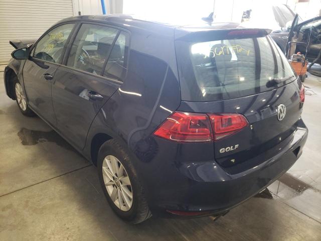 Photo 3 from auction – 2015 VOLKSWAGEN GOLF with VIN 3VW217AU0FM053946
