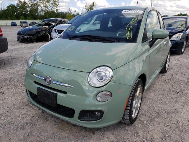 Photo 2 from auction – 2012 FIAT 500 SPORT with VIN 3C3CFFBRXCT336647