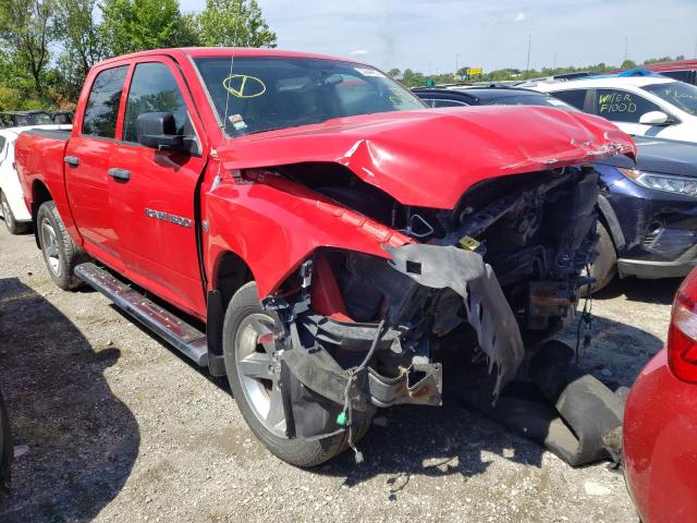 DODGE RAM 1500 S 2012 with VIN 1C6RD7KT9CS214576 - Photo from auction