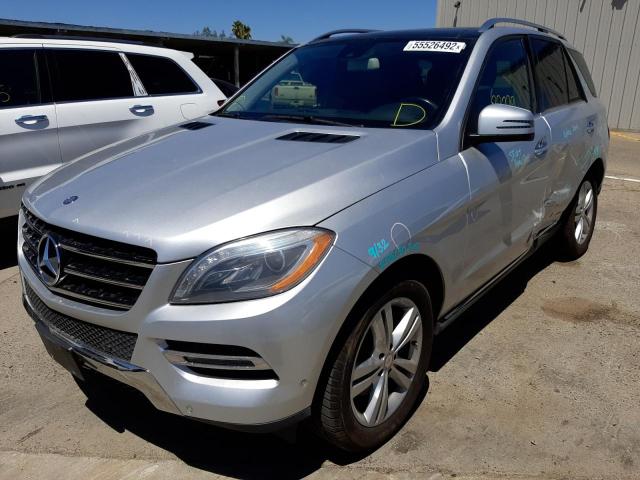 Photo 2 from auction – 2014 MERCEDES-BENZ ML 350 BLU with VIN 4JGDA2EB5EA289538