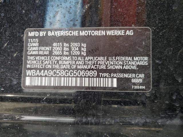 Photo 10 from auction – 2016 BMW 428 I GRAN with VIN WBA4A9C58GG506989