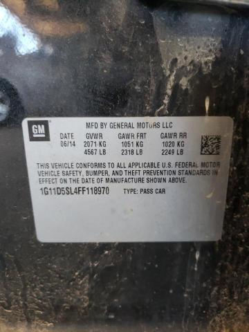 Photo 10 from auction – 2015 CHEVROLET MALIBU 2LT with VIN 1G11D5SL4FF118970