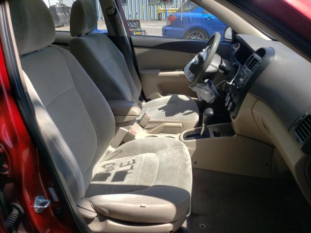 Photo 5 from auction – 2009 KIA SPECTRA EX with VIN KNAFE222395667616