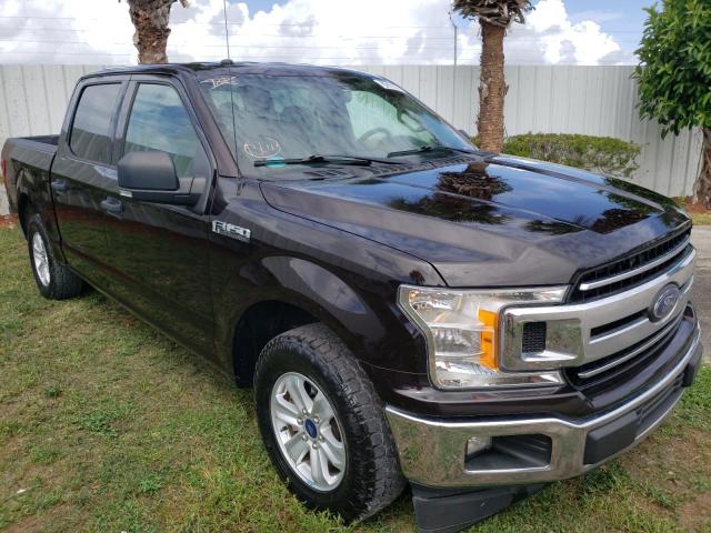 FORD F150 SUPER 2018 with VIN 1FTEW1C52JFA98352 - Photo from auction