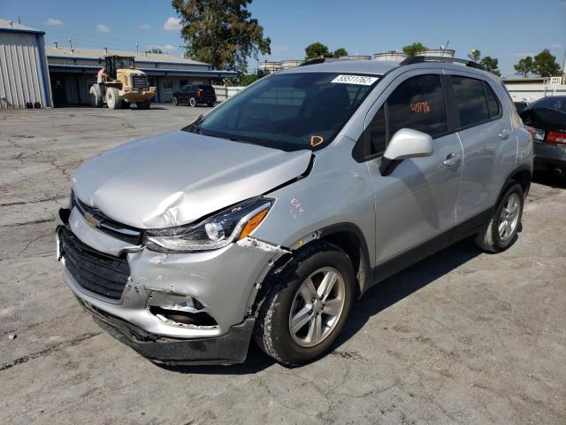 Photo 2 from auction – 2021 CHEVROLET TRAX 1LT with VIN KL7CJLSB6MB346023