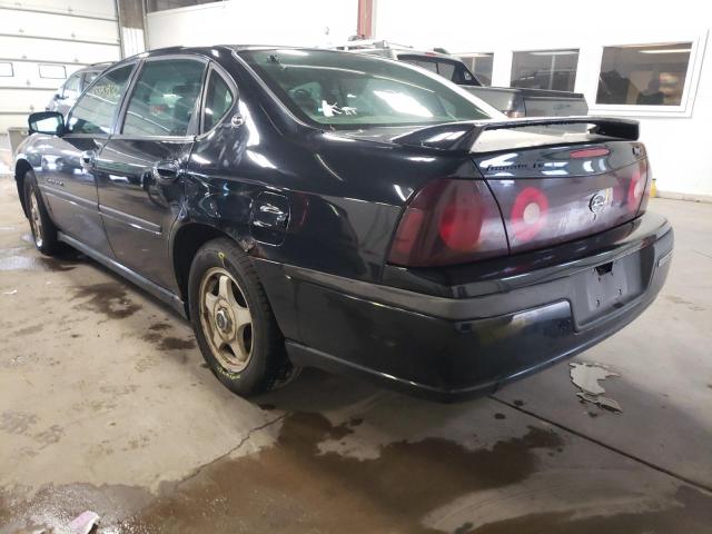 Photo 3 from auction – 2002 CHEVROLET IMPALA LS with VIN 2G1WH55K329209809