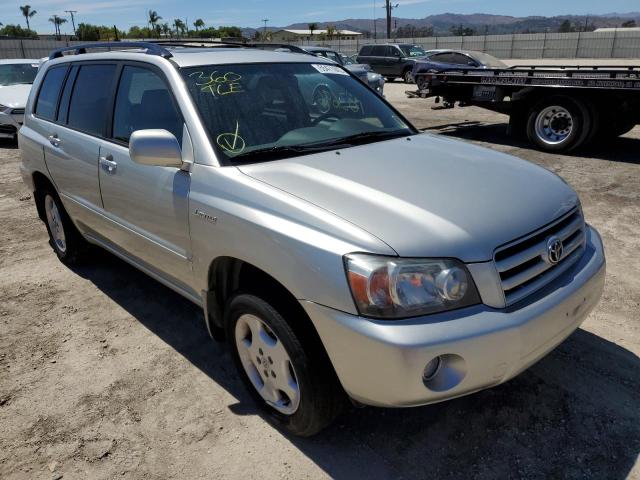 TOYOTA HIGHLANDER 2005 with VIN JTEDP21AX50086792 - Photo from auction