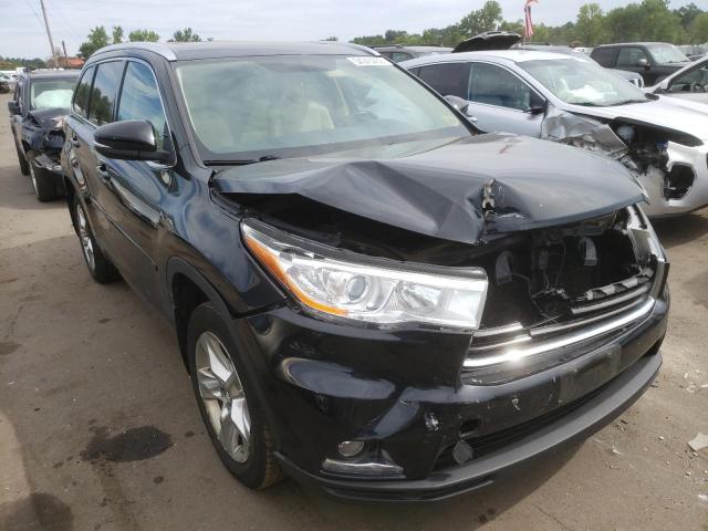 TOYOTA HIGHLANDER 2016 with VIN 5TDDKRFH3GS255679 - Photo from auction