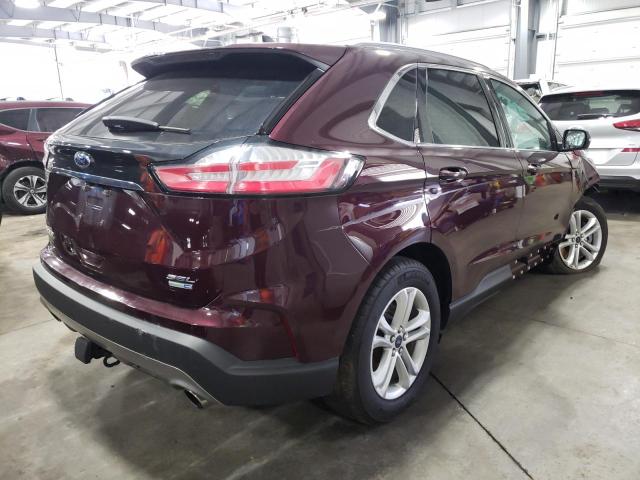 Photo 4 from auction – 2020 FORD EDGE SEL with VIN 2FMPK4J90LBB08162