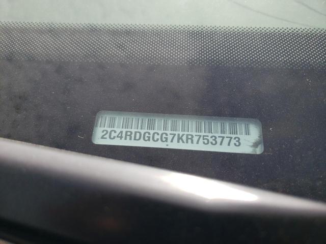 Photo 10 from auction – 2019 DODGE GRAND CARA with VIN 2C4RDGCG7KR753773
