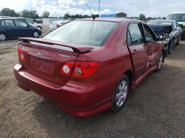 Photo 4 from auction – 2008 TOYOTA COROLLA CE with VIN 1NXBR32E48Z955375