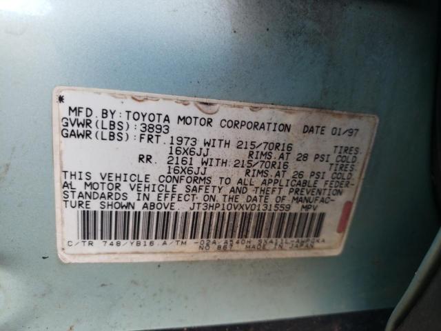 Photo 10 from auction – 1997 TOYOTA RAV4 with VIN JT3HP10VXV0131559