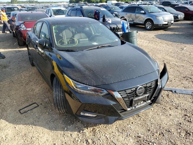 NISSAN SENTRA SR 2020 with VIN 3N1AB8DV0LY302971 - Photo from auction