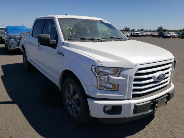 FORD F150 SUPER 2016 with VIN 1FTEW1CF1GKE17619 - Photo from auction