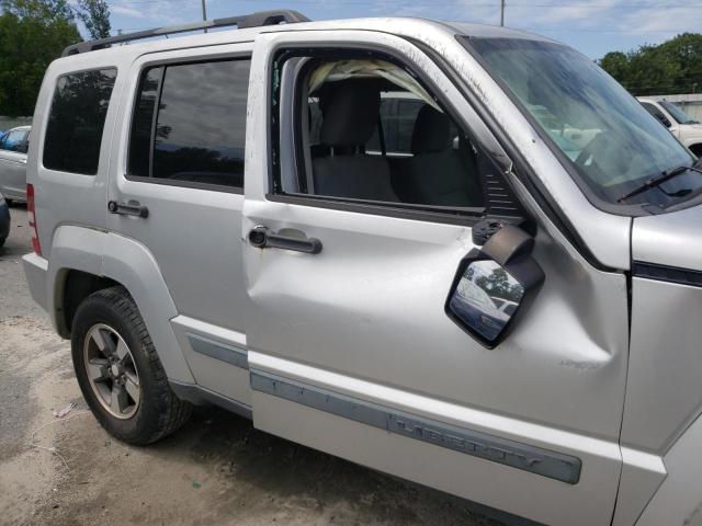 Photo 9 from auction – 2008 JEEP LIBERTY SP with VIN 1J8GP28K48W156443