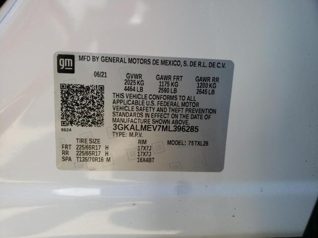 Photo 10 from auction – 2021 GMC TERRAIN SL with VIN 3GKALMEV7ML396285