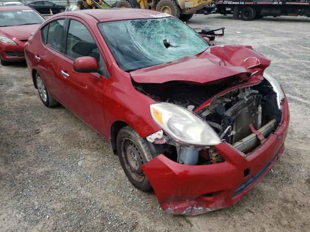 NISSAN VERSA S 2014 with VIN 3N1CN7AP8EK445415 - Photo from auction