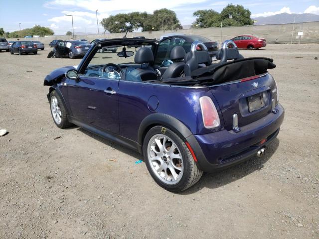 Photo 3 from auction – 2006 MINI COOPER S with VIN WMWRH33526TF86345