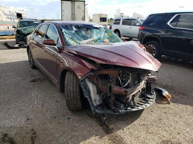 LINCOLN MKZ 2016 with VIN 3LN6L2G98GR609330 - Photo from auction