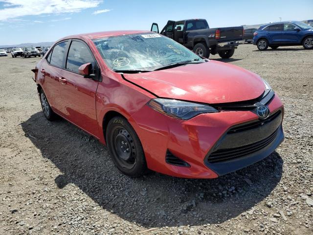 TOYOTA COROLLA L 2018 with VIN 2T1BURHE0JC001545 - Photo from auction