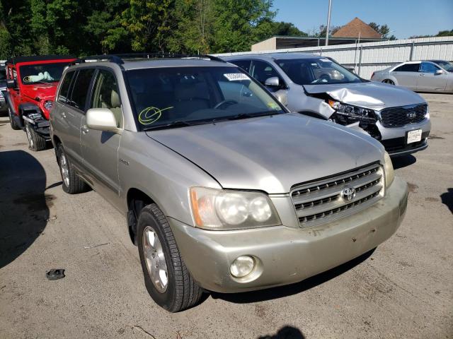 TOYOTA HIGHLANDER 2002 with VIN JTEHF21A620068029 - Photo from auction
