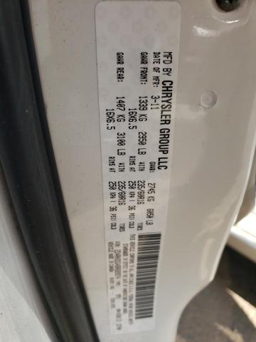 Photo 10 from auction – 2011 DODGE GRAND CARA with VIN 2D4RN3DG4BR689974